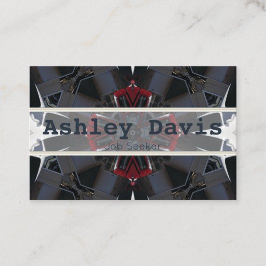 Werkloze visitekaartjes (Voorkant)