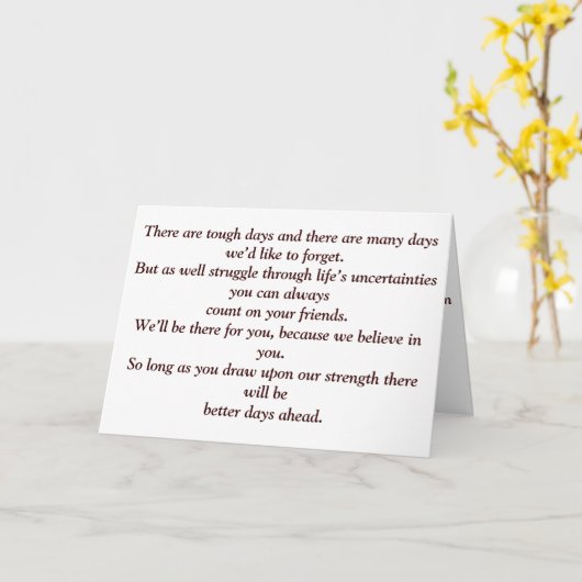 werklozen kaart (Gele Bloem)