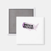 Werkmaatjes Westie Bestie Magneet (Voorkant / Achterkant)