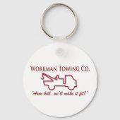 Werkmannetwerk Sleutelhanger (Voorkant)