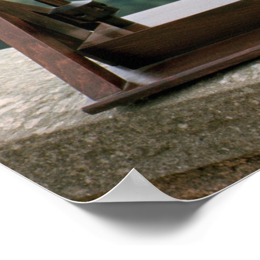 Werkmodel van de olijvenpers poster (Hoek)