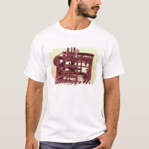 Werkmodel van een weefvliegtuig t-shirt
