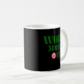 Werkmodus Uit Funny Kantoor Power Knop Koffie Koffiemok (Voorkant rechts)
