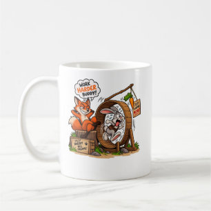Werkneemer van de Maand... Nog steeds achter de Wo Koffiemok