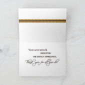 Werknemend Jubileum Bruin vervorming Kaart (Binnen)