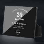 Werknemer 20 jaar dienst Aangepaste logo Fotoplaat<br><div class="desc">Vier een decennium van toewijding en betrokkenheid met onze Employee 20 Years of Service Custom Logo Acrylic Award. Het is belangrijk om uw medewerkers te herkennen en te waarderen voor hun jarenlange service, en deze elegante plaquette is de perfecte manier om uw waardering over te brengen. De prijs heeft een...</div>