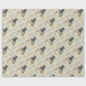  Werknemer Bijen Illustratie Kunst Cadeaupapier (Vlak)