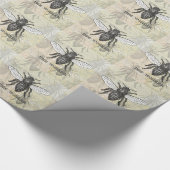  Werknemer Bijen Illustratie Kunst Cadeaupapier (Hoek)