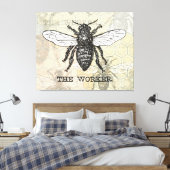  Werknemer Bijen Illustratie Kunst Canvas Afdruk (Insitu (Slaapkamer))