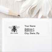  Werknemer Bijen Illustratie Kunst Etiket (Insitu)