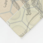  Werknemer Bijen Illustratie Kunst Fleece Deken (Hoek)