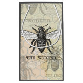  Werknemer Bijen Illustratie Kunst Klein Cadeauzakje (Achterkant)