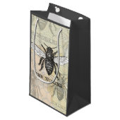  Werknemer Bijen Illustratie Kunst Klein Cadeauzakje (Voorkant Gekanteld)