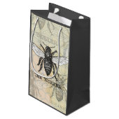  Werknemer Bijen Illustratie Kunst Klein Cadeauzakje (Achterkant Gekanteld)