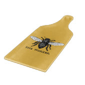  Werknemer Bijen Illustratie Kunst Snijplank (Hoek)