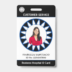 Werknemer Foto Business Hospital ID Kaart Aangepas Badge