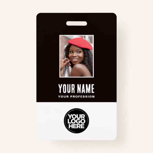 Werknemer Foto ID Bedrijf Beveiligingsbadge Badge (Voorkant)