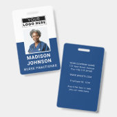 Werknemer Foto ID Bedrijf Beveiligingsbadge Marine Badge (Front & Back)