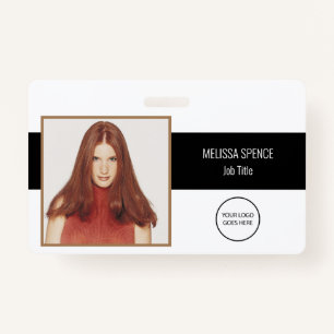 Werknemer Foto ID Bedrijf Logo Security Badge