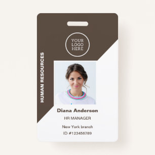 Werknemer Foto ID Bedrijf logo Security Badge