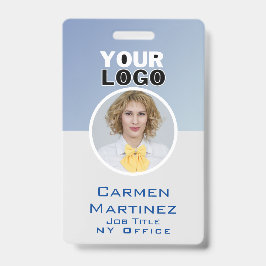 Werknemer Foto ID Company Security Bar Code Badge