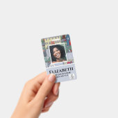 WERKNEMER FOTO PASJE QR-code Barcode Eigendom Badge (Handheld)