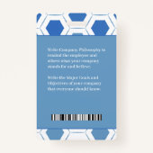 Werknemer Fotobalie Code Aangepaste medische apoth Badge (Achterkant)