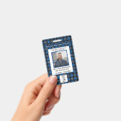 Werknemer Fotobalk Code Naam Aangepast Badge (Handheld)