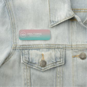 Werknemer Functie Titel Modern Professioneel Magne Naamplaatje (In situ)