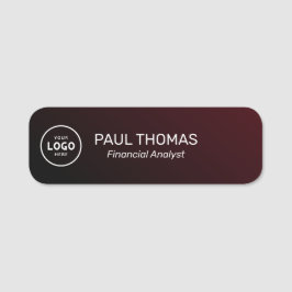 Werknemer Functie Titel Modern Professioneel Magne Naamplaatje