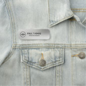 Werknemer Functie Titel Modern Professioneel Magne Naamplaatje (In situ)