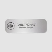 Werknemer Functie Titel Modern Professioneel Magne Naamplaatje (Voorkant)