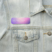 Werknemer Functie Titel Modern Professioneel Magne Naamplaatje (In situ)