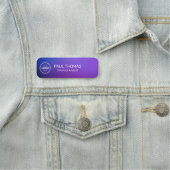 Werknemer Functie Titel Modern Professioneel Magne Naamplaatje (In situ)