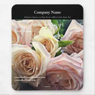 Werknemer Gift Mousepad Rozen - HAMbyWG Muismat