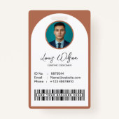  werknemer-ID Badge (Voorkant)
