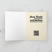 Werknemer jubileum mijlpaal levensduur kaart (Binnen)