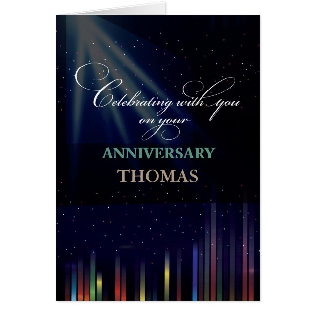 Werknemer Jubileum Sky,  Zwarte Congr (Voorkant)