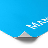 Werknemer mijlpaal ondertekening banner poster (Hoek)