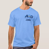 WERKNEMER PAKKETBEZORGDIENST T-SHIRT (Voorkant)