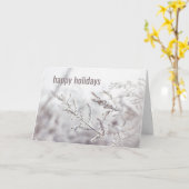 Werknemer Prettige feestdagen kaarten (Gele Bloem)