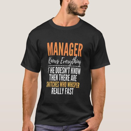 Werknemer Sarcastische Arbeider Sarcasm T-shirt (Voorkant)
