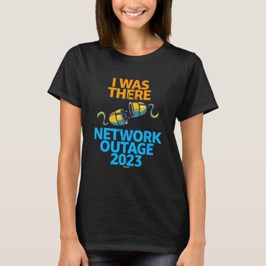 Werknemer Swagazon Associate I Was There Network O T-shirt (Voorkant)