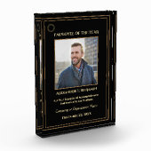 Werknemer van de Logo Gold Award Fotoblokken (Links)