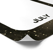 Werknemer van de maand 4x6 foto herkenning display poster (Hoek)