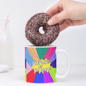 Werknemer van de maand badge baas ster koffiemok