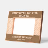 Werknemer van de maand gegraveerde lijstjes (Links)