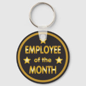 Werknemer van de Maand Gold Sleutelhanger (Voorkant)