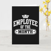 Werknemer van de Maand Kaart (Gele Bloem)