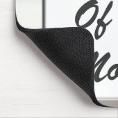 Werknemer van de maand! Silver Lijst Mousepad Muismat (Hoek)